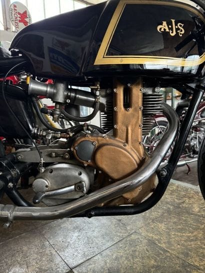 A. J. S.
Moto
7R Boy Racer
350 cc 
4-stroke...