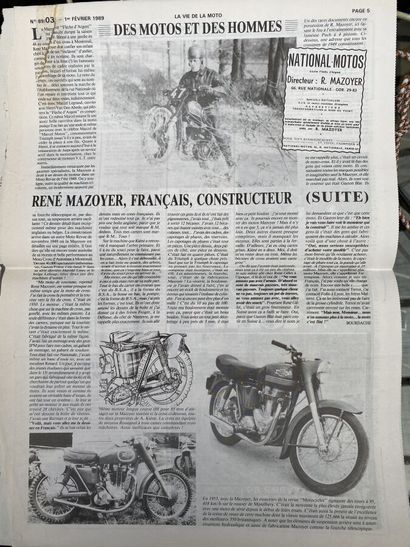 MOTO MAZOYER Paris
Moto
Flèche d'Argent
Road...