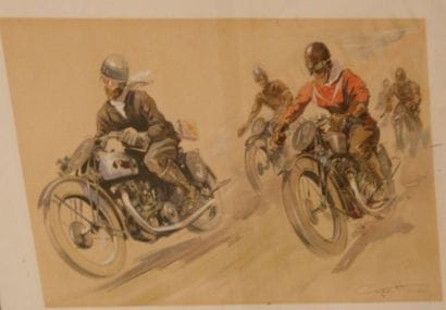 Géo Ham (Georges Hamel) 
4 lithographs

Géo...