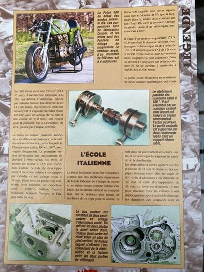 PATON
Motorcycle
Grand prix 
500 cc
4-stroke...