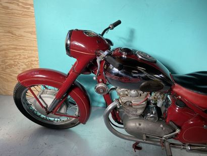 JAWA
Motorcycle
Twin 
500 cc 
OHD 4-stroke...