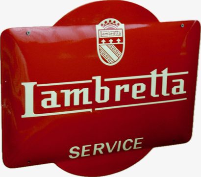 35 enamelled and screen-printed sheets
Italian...