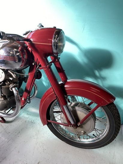 JAWA
Motorcycle
Twin 
500 cc 
OHD 4-stroke...