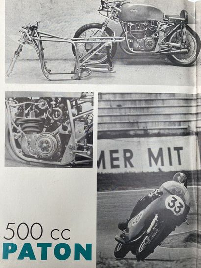PATON
Motorcycle
Grand prix 
500 cc
4-stroke...