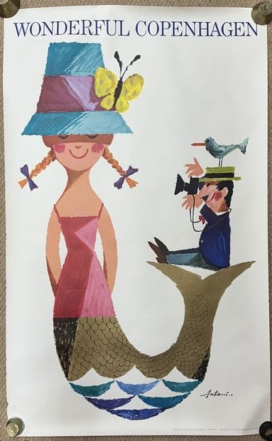 Wonderful Copenhagen
Color poster, 1963 by...