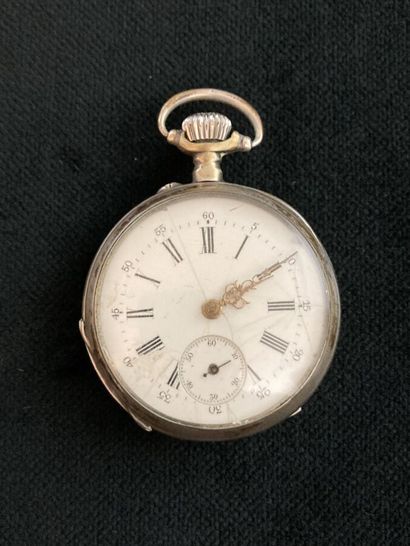Metal pocket watch