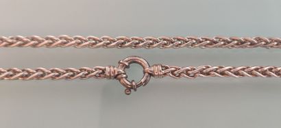Silver chain 
Length : 45 cm 
Weight : 48,86...