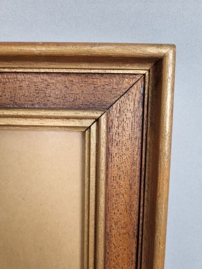Set of wooden frames 
Sight size : 
71.5...