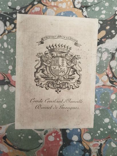 CHASSE D'YAUVILLE : traité de venerie, Imprimerie...