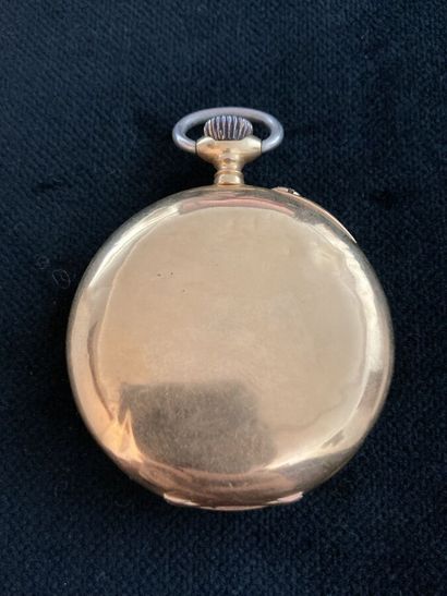 Pocket watch in yellow gold
Gross weight:...