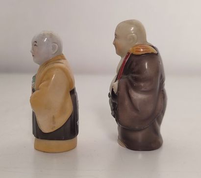 CHINA
Two porcelain figurines
Height 5.8...
