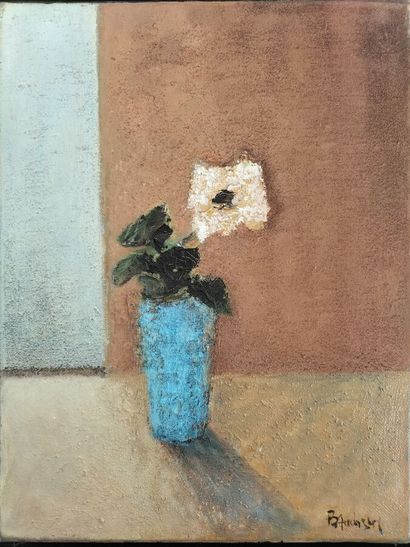 BAUCHESNE Jean (born 1924)
Blue vase
Oil...