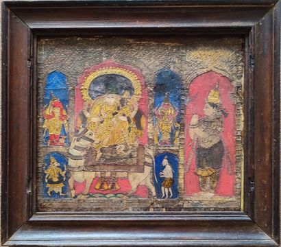 19th century Indian painting
Height : 31.5...