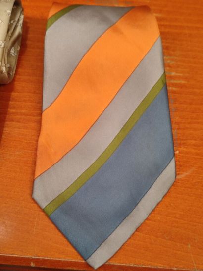 Set of two ties, one YVES SAINT LAURENT and...