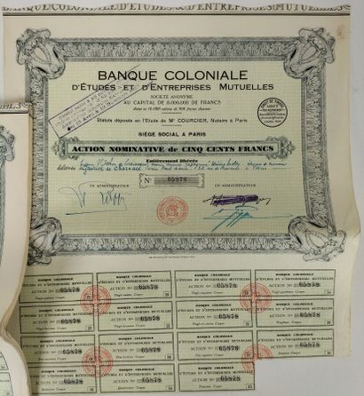 Group of bonds and registered and preferred...