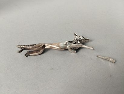 Set of six silver-plated animal knife holders
Length:...