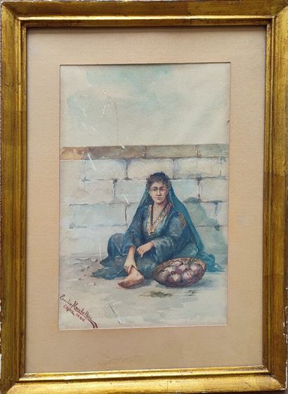 MARCHETTINI Emilio (XIX-XX)
Watercolor of...