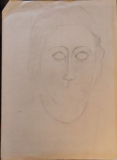 CHEURET Catherine 
Portfolio of charcoal...