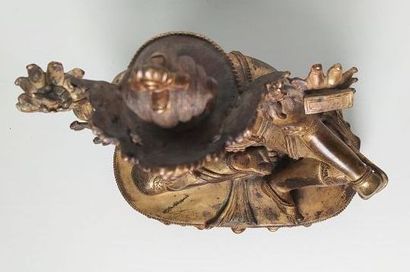TIBET late 19th/early 20th century
Gilded...