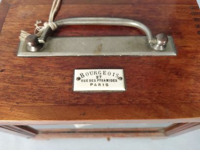 Lot comprising two seismometers, one signed...