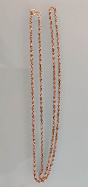 Metal rope chain
Length: 70 cm