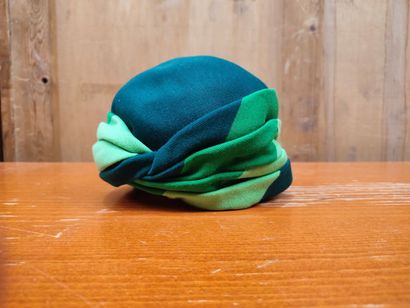 CARVEN
Set of two . hats, one navy blue and...
