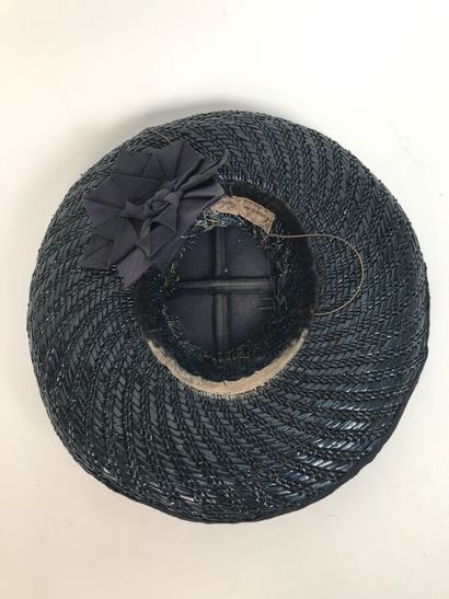 Set of three hats and their boxes, two signed...