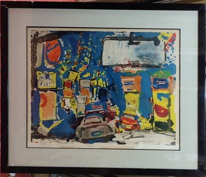 YANKEL Jacques (1920-2020)
Untitled
Color...