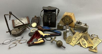 A set of smoker's necessities including:...