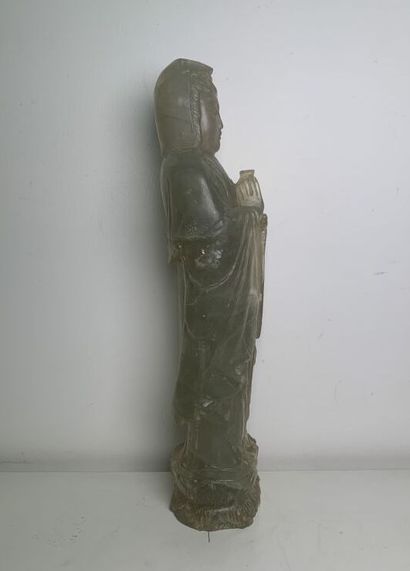 CHINA
Hard stone figurine
Height 41.5; Width...