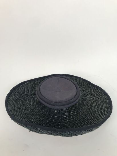 Set of three hats and their boxes, two signed...