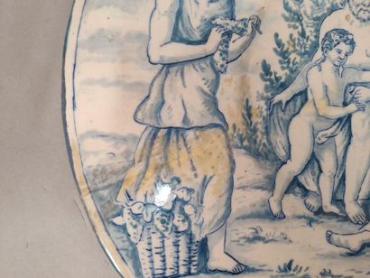 ITALY, in the taste
Large earthenware plate...