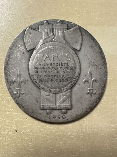 City of Paris bronze medal, Art Deco