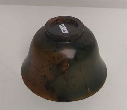 CHINA
Steatite bowl
Height : 5 ; Width :...