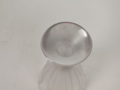LALIQUE CRISTAL FRANCE
Crystal vase, campanula...