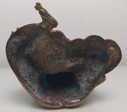 TIBET late 19th/20th century
Gilt bronze...