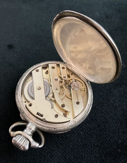 Metal pocket watch