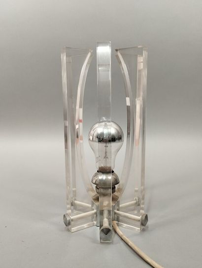 Plexiglas and metal lamp
1970s work