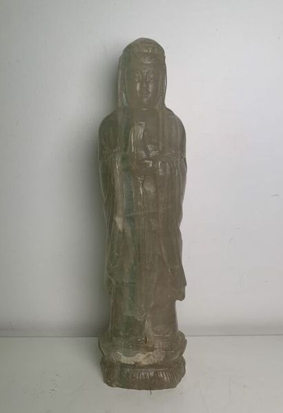CHINA
Hard stone figurine
Height 41.5; Width...