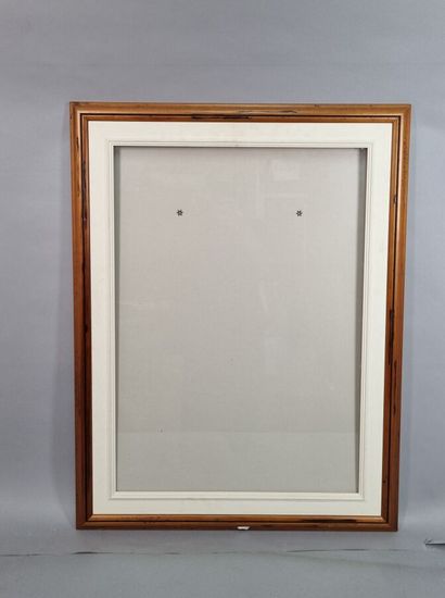 Set of wooden frames 
Sight size : 
71.5...