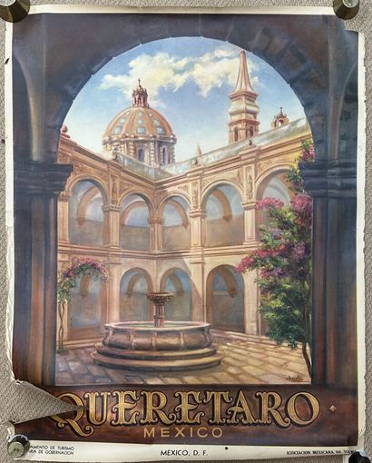 Queretaro Mexico
Color poster (tears, missing...