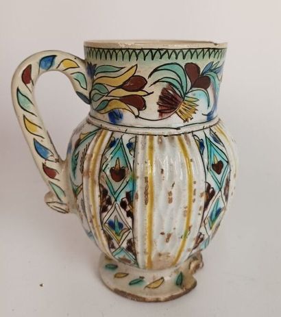 Small jug, Ottoman Turkey, Kütahya, second...