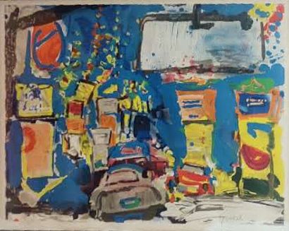 YANKEL Jacques (1920-2020)
Untitled
Color...