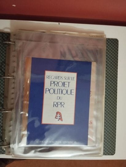 Set of political posters and postcards (caricatures)...