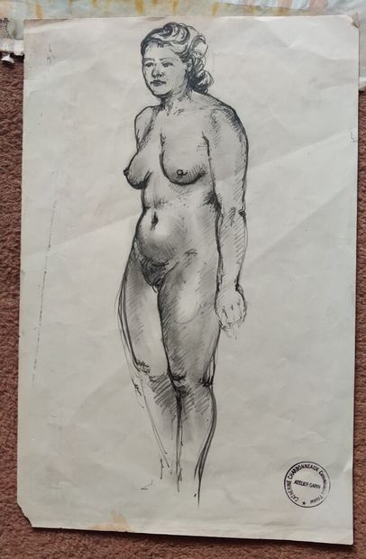 lot of drawings including: 
GARIN, Nude,...