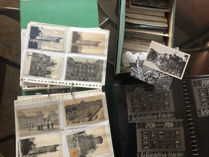 A box
Bulk of cards, letters, 1st day, notebooks...