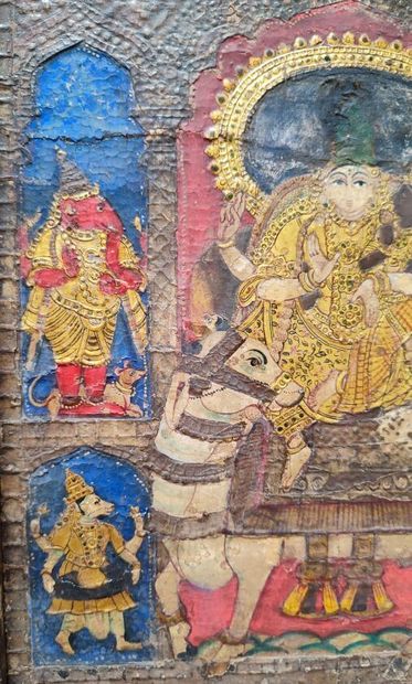 19th century Indian painting
Height : 31.5...