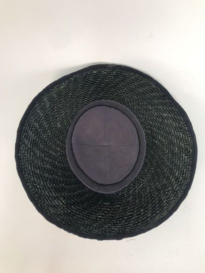 Set of three hats and their boxes, two signed...