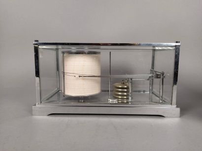 Lot comprising two seismometers, one signed...