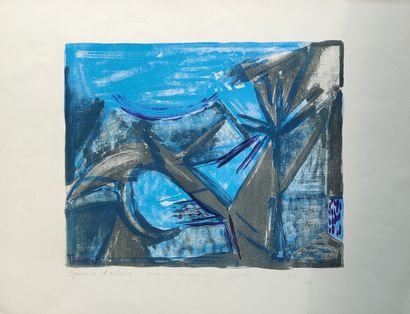Lot of lithographs and processes including:
-...